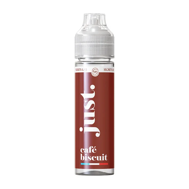 SECRET'S LAB Just Café Biscuit - E-liquide 50ml 0mg