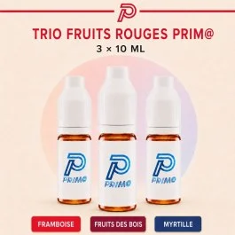 TRIO Fruits Rouges Prim@ – 3 saveurs