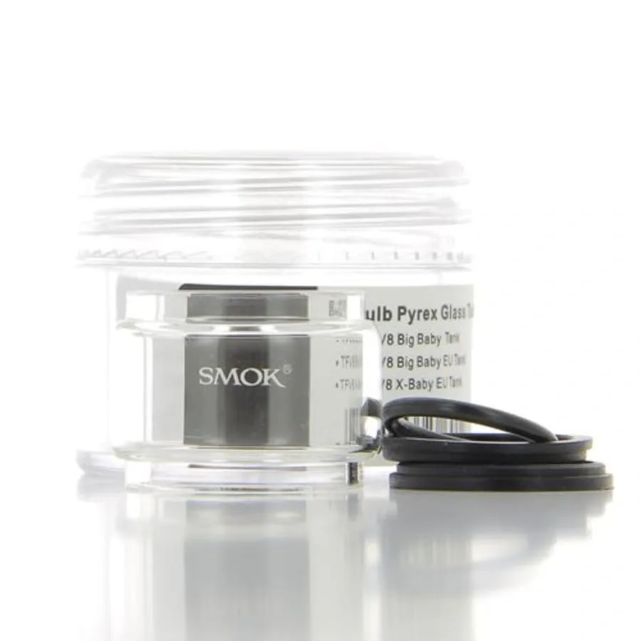 Tube Pyrex Bulb 7 mL TFV8 Big Baby / X-Baby / TFV9 - Smoktech