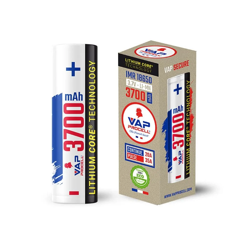 VAP PROCELL Accu IMR 18650 3700mAh