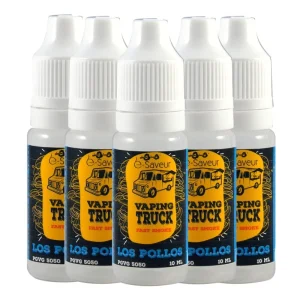 VAPING TRUCK LOS POLLOS 0MG 5 x 10ML