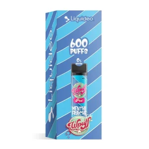 Wpuff 1800 1 Pod Menthe Fraîche - Liquideo