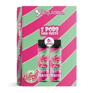 Wpuff 1800 2 Pods Fruit du Dragon - Liquideo