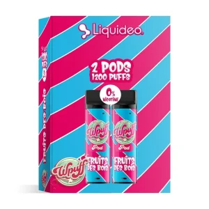 Wpuff 1800 2 Pods Fruits des Bois - Liquideo