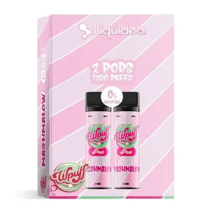 Wpuff 1800 2 Pods Mashmalow - Liquideo