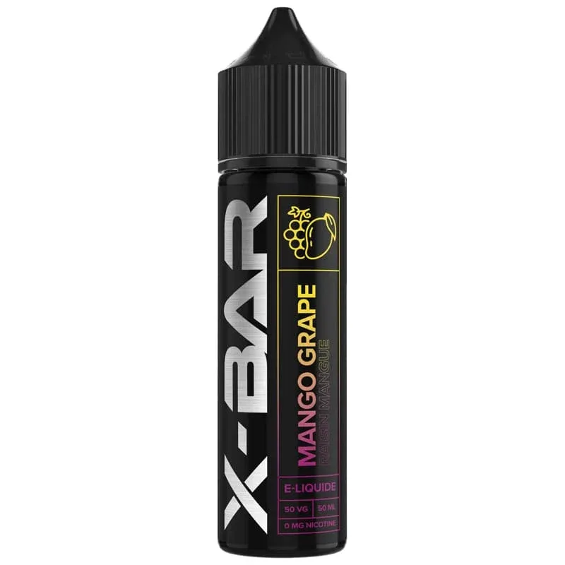 X-BAR Raisin Mangue - E-liquide 50ml